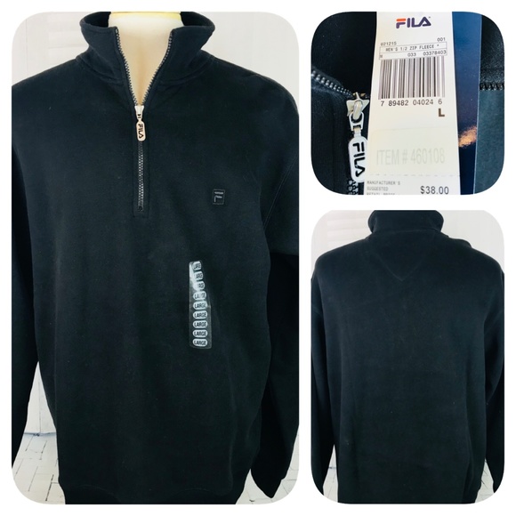 fila men's fleece jacket